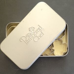 Pampered Chef Silver Cookie Cutter Collection